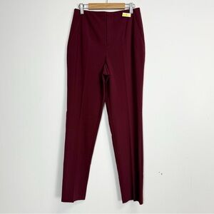 NEW Open Edit Dress Pants Womens XS Red NWOT NEW